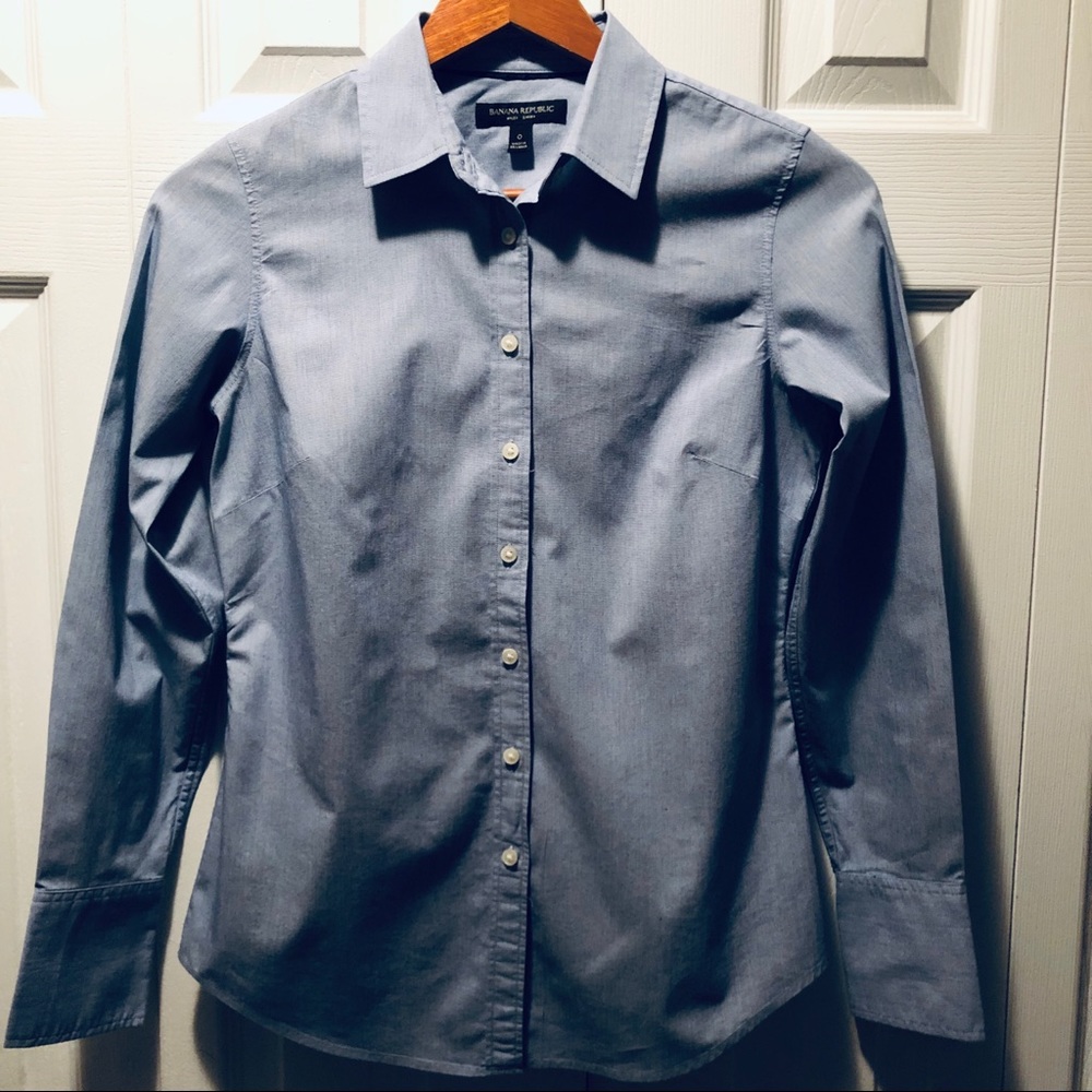 Banana Republic-button down classic shirt